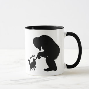 Bigfoot Playful Long Haired Cat Boop  Mug