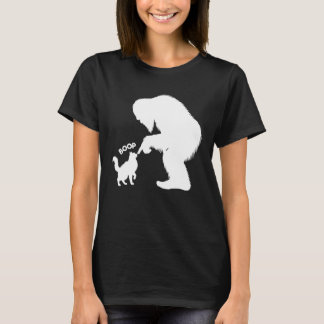 Bigfoot Playful Long Haired Cat Boop T-Shirt