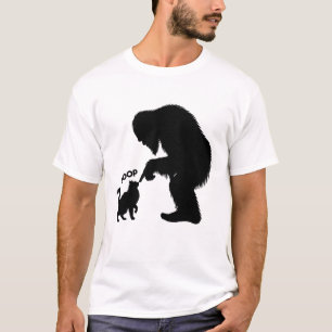 Bigfoot Playful Long Haired Cat Boop T-Shirt