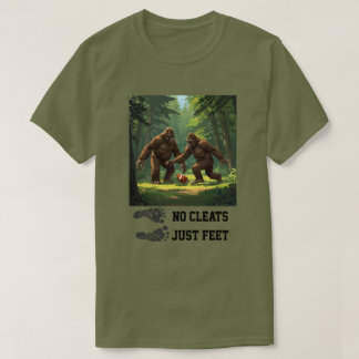 Bigfoot playing football T-Shirt