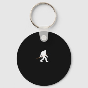 Bigfoot Pool Billiards Player - Funny Bigfoot T Sh Key Ring