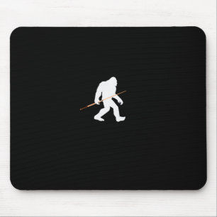 Bigfoot Pool Billiards Player - Funny Bigfoot T Sh Mouse Mat