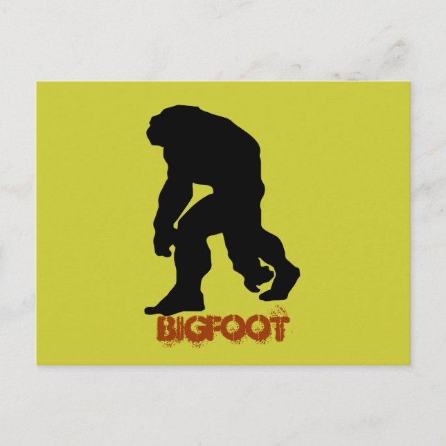 Bigfoot Postcard (Front)