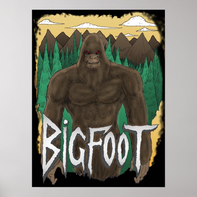 Bigfoot Poster (Front)