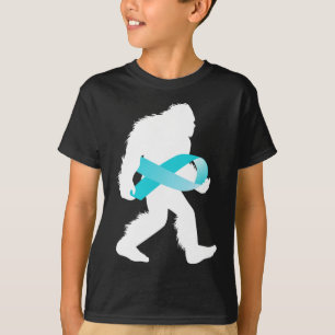 Bigfoot Ptsd Post Traumatic Stress Disorder Awaren T-Shirt