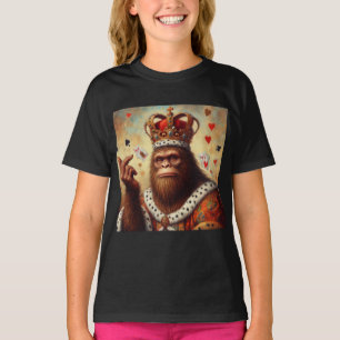 Bigfoot Queen of Hearts T-Shirt