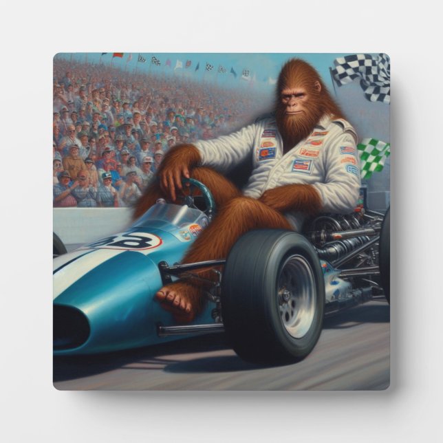 Bigfoot Racecar Plaque (Front)