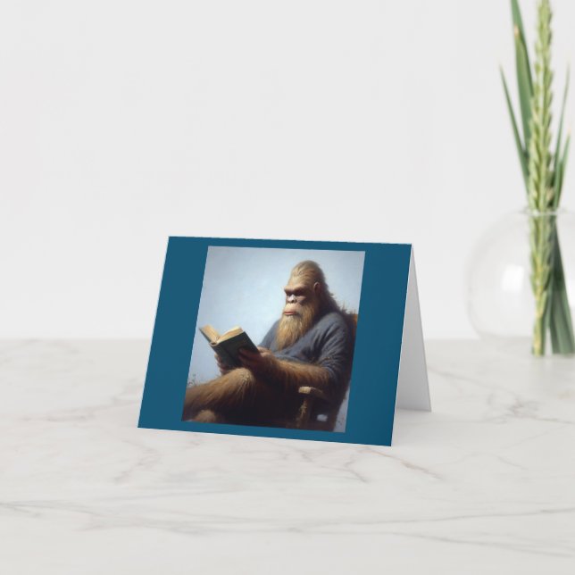 Bigfoot Reading Card (Front)