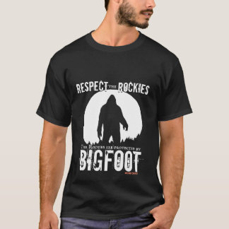 Bigfoot Respect The Rockies T-Shirt