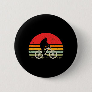 Bigfoot Riding Bike Mtb Mountain Biking Bicycle Cy 6 Cm Round Badge