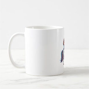 Bigfoot riding Unicorn  Coffee Mug