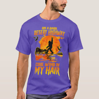 Bigfoot Rock And Roll Halloween T-Shirt