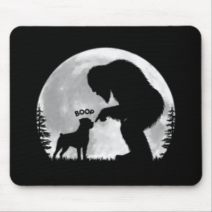 Bigfoot Rottweiler Boop Mouse Mat