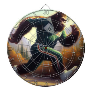 Bigfoot Running Dartboard