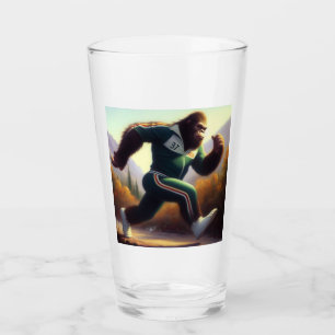 Bigfoot Running Glass