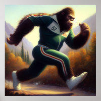 Bigfoot Running