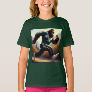 Bigfoot Running T-Shirt