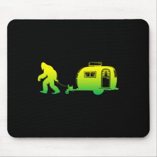 Bigfoot Rv Motorhome Camping Sasquatch Campervan G Mouse Mat