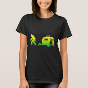 Bigfoot Rv Motorhome Camping Sasquatch Campervan G T-Shirt