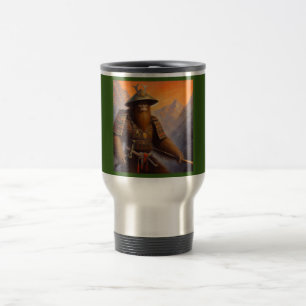 Bigfoot Samurai Travel Mug