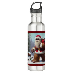 Bigfoot Santa Claus 710 Ml Water Bottle