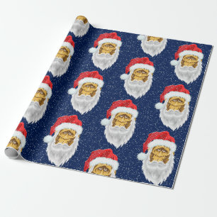 BIGFOOT SANTA WRAPPING PAPER
