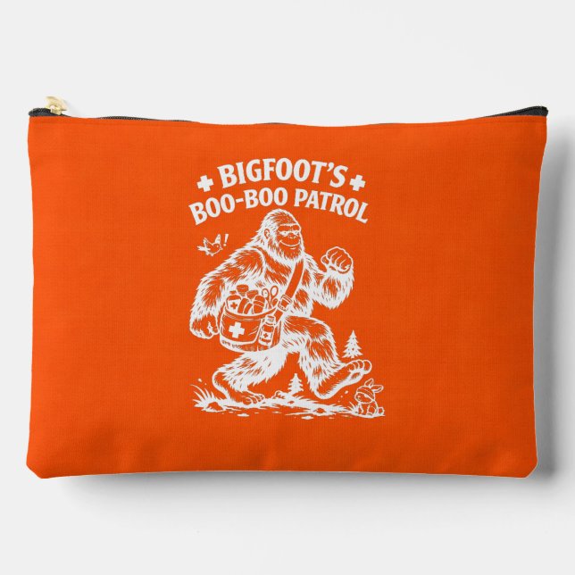 Bigfoot Sasquatch Accessory Pouch (Front)