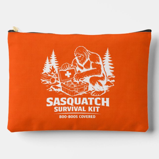 Bigfoot Sasquatch Accessory Pouch (Front)