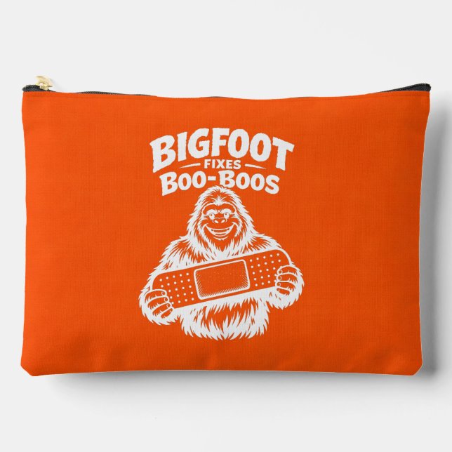 Bigfoot Sasquatch Accessory Pouch (Front)