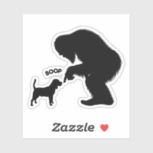 Bigfoot Sasquatch Beagle Boop