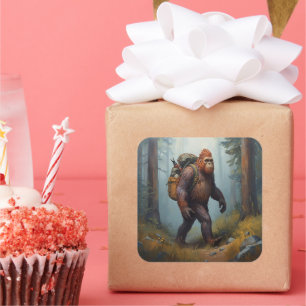 Bigfoot Sasquatch birthday father's day Sticker