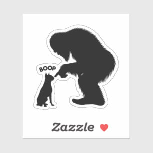 Bigfoot Sasquatch Boxer Boop