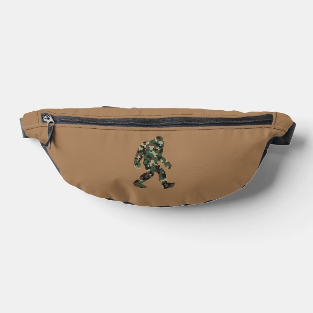 Bigfoot Sasquatch Camo      Bum Bags (Lay Down)