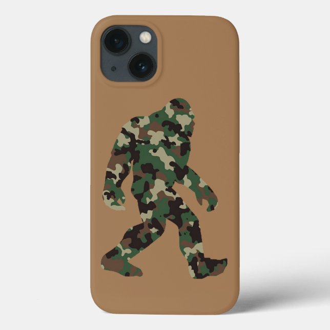 Bigfoot Sasquatch Camo Case-Mate iPhone Case (Back)