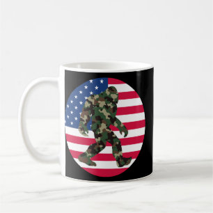 Bigfoot Sasquatch Camo Coffee Mug
