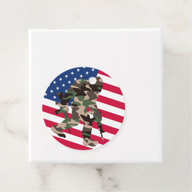 Bigfoot Sasquatch Camo   Favour Tags (In Situ)