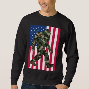 Bigfoot Sasquatch Camo Sweatshirt