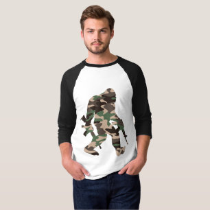 Bigfoot Sasquatch Camo T-Shirt