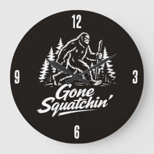 Bigfoot Sasquatch Clock