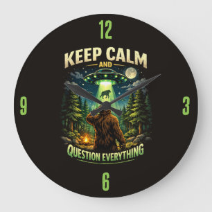 Bigfoot Sasquatch Clock