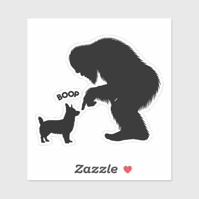 Bigfoot Sasquatch Corgi Boop (Sheet)