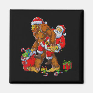 Bigfoot Sasquatch For Men Grandpa Boys Kids Christ Magnet