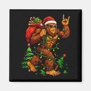 Bigfoot Sasquatch For Men Grandpa Boys Kids Christ Magnet