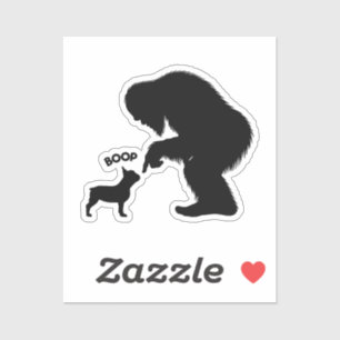 Bigfoot Sasquatch French Bulldog Boop