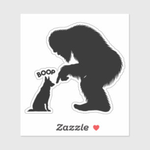 Bigfoot Sasquatch German Shepherd Boop