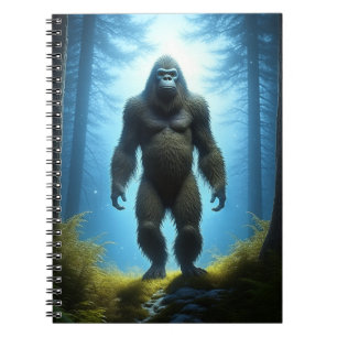 Bigfoot Sasquatch in the Woods Notebook