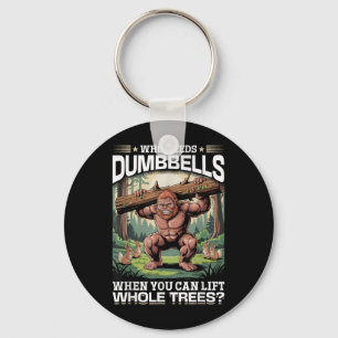 Bigfoot Sasquatch Key Ring