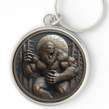 Bigfoot / Sasquatch Keychain