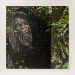 BIGFOOT SASQUATCH PORTRAIT JIGSAW PUZZLE