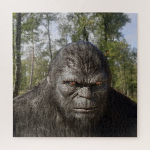BIGFOOT SASQUATCH PORTRAIT JIGSAW PUZZLE